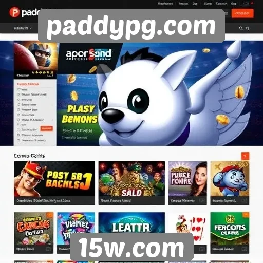 Exploração das opções de jogos em paddypg.com
