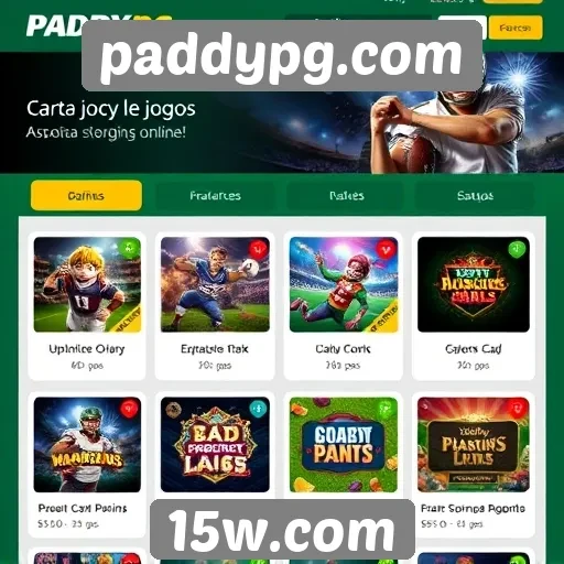 Análise das opções de jogos oferecidas no paddypg.com