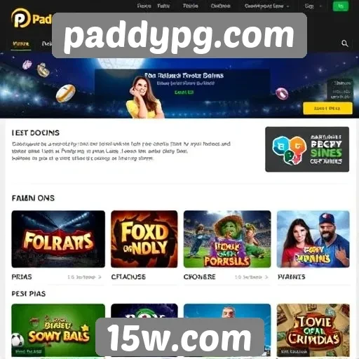 Análise dos jogos oferecidos no site paddypg.com