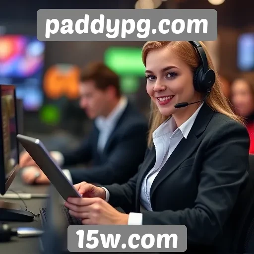 Opcões de suporte ao cliente em paddypg.com